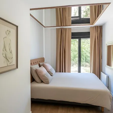 公寓 L Ecrin 40m2 Deco Raffinee Fibre Debit Parking 埃夫勒